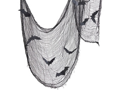 Fekete Halloween háló - ?? cm - 1 db.