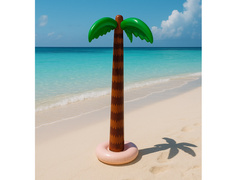 Felfújható kókuszpálma dekoráció - 90 cm - 1 db.