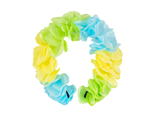 Színes hawaii fejpánt - 1 db.