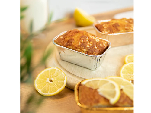 Ezüst mini palacsintaformák - 11 x 4 cm - 10 db.