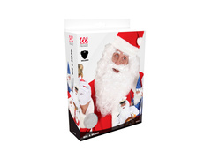 Fehér paróka extra hosszú szakállal