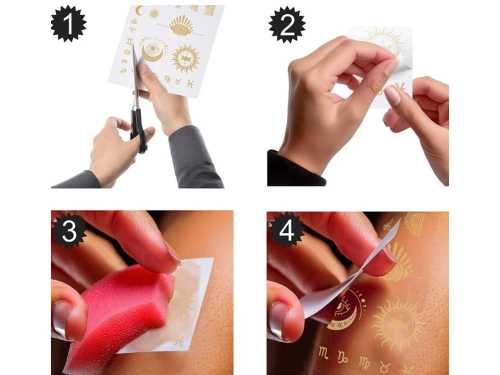 Mosható cigány tetoválás