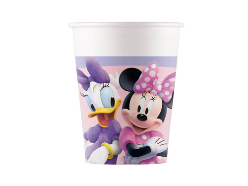 Minnie egér papírpoharak - 200 ml - 8 db.