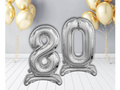 80 ezüst - 74 cm-es fólialufi készlet