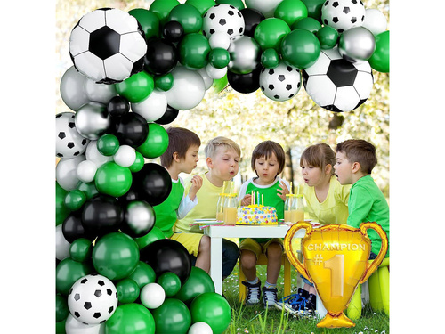 Léggömb girland léggömb készlet Football - 101 db.