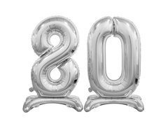 80 ezüst - 74 cm-es fólialufi készlet