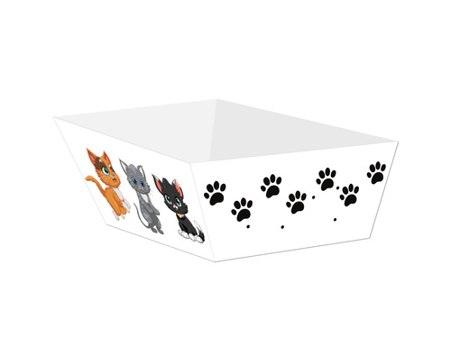 Macskák chipses doboza - 4 db.