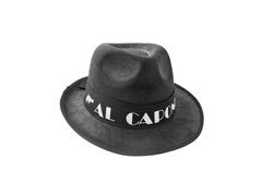 Al Capone gengszter kalap - fekete - 1 db.