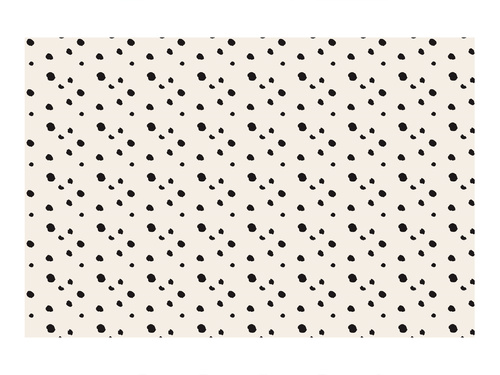 Dalmát születésnapi terítő - 120 x 180 cm - 1 db.