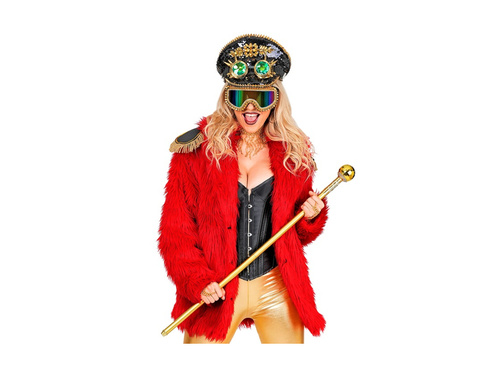 Összecsukható arany pimp bot - 87 cm