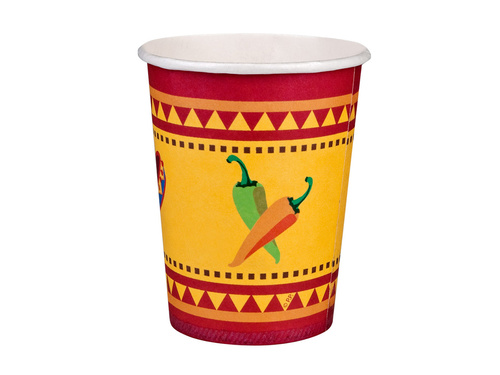 Papírpoharak Mexikó - 210 ml - 10 db.