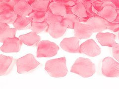 Rózsaszirmok - világos rózsaszín - 100 db.