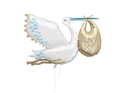 Ez egy Boy fóliából készült gólyalufi - 1 db.