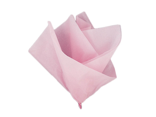 Dekoratív selyempapír ajándékcsomagoláshoz rózsaszín - 50 x 53 cm - 10 db.