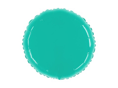 Türkiz kerek fólialufi - 21" - 1 db.