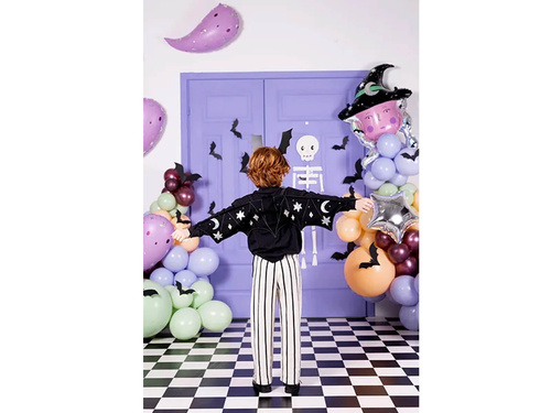 Fekete denevérszárnyak Halloweenre