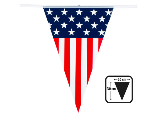 Amerikai zászló banner - 6 m - 1 db.