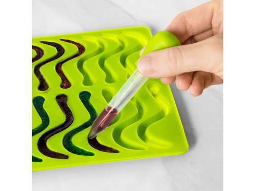 Formázó giliszták zselés babhoz, jéghez, csokoládéhoz