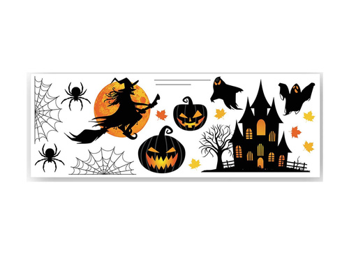 Halloween fali dekoráció - 1 db.