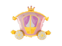 Fólia léggömb Kocsi - 74x63 cm - 1 db.