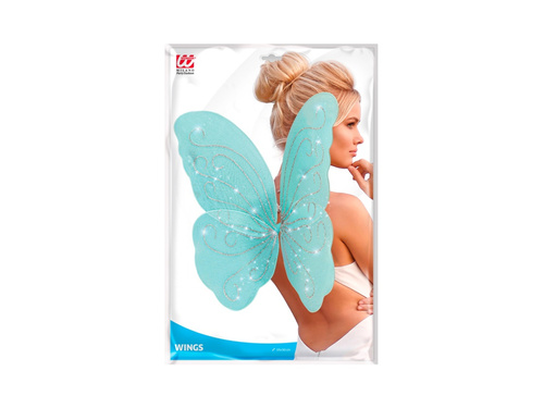 Türkiz pillangó szárnyak 85×50 cm