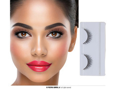 Mesterséges szempillák fekete színben