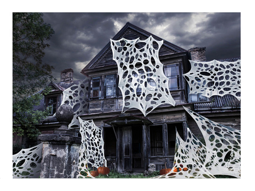 DIY pókháló Halloweenre - 1 db.