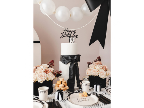 Gyertya a 18. születésnapra - 5,5 cm - 1 db.