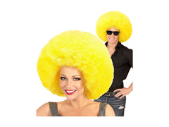 Sárga nagy, magas minőségű afro paróka