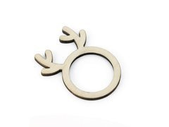 Rénszarvas szalvétagyűrűk - 6 db.