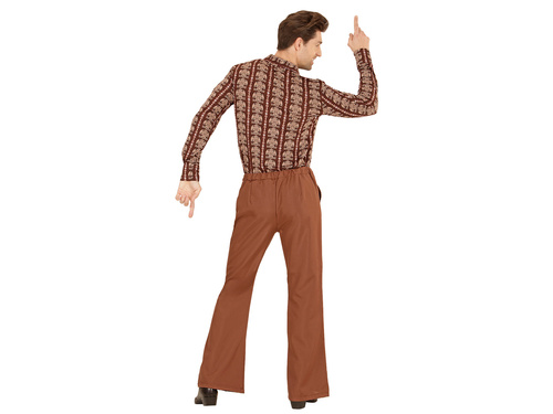 Barna diszkónadrág férfiaknak - 1 db.