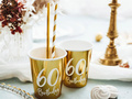 Papírpoharak 60. születésnapra 60h Születésnap 60. születésnapra! 220 ml - 6 db.