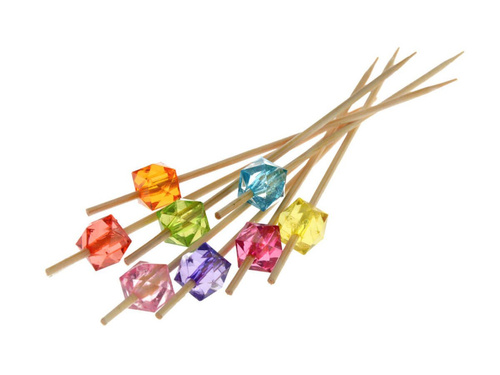 Koktélpálcikák strasszkövekkel - 24 db.