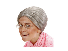 Nagyi szürke parókája