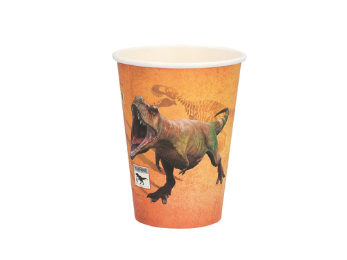 T-Rex papírpoharak - 210 ml - 8 db.