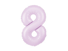 Fólia lila lufi 8-as szám - 100 cm - 1 db.