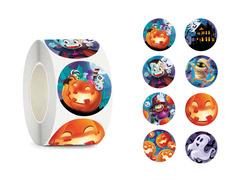 Tekercs Halloween matricák - 200 db.