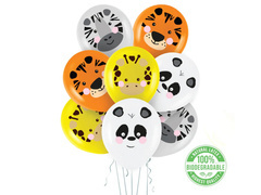 Szafari latex lufi - 30 cm - 8 db.