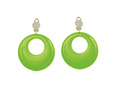 Neon zöld fülbevaló