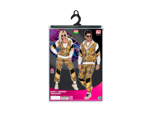 Fekete és arany koponya jelmez