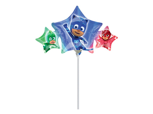 Pyjamers fóliás pálcika lufi - 43 x 22 cm