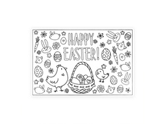 Húsvéti kifestő - 30x46 cm - 6 db.