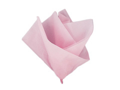 Dekoratív selyempapír ajándékcsomagoláshoz rózsaszín - 50 x 53 cm - 10 db.