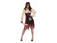 Kalóz jelmez nőnek - 1 db.
