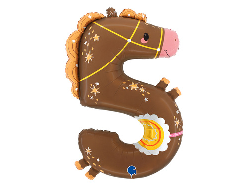 Fólia lufi 5. számú ló - 60x90 cm - 1 db.