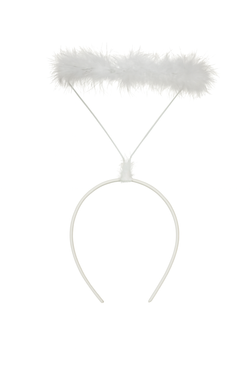 Fehér halo szalag - 1 db.