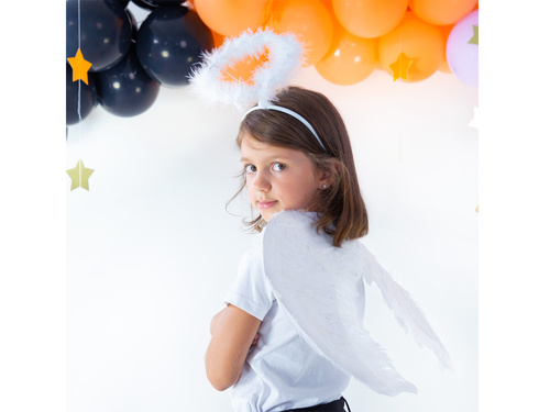 Fehér halo szalag - 1 db.