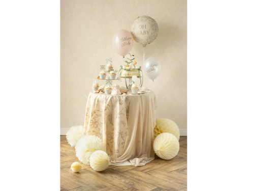 Virágos fóliás terítő - 180x120 cm - 1 db.