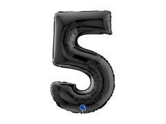 Fólia lufi 5 fekete - 26" - 1 db.