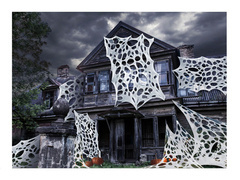 DIY pókháló Halloweenre - 1 db.